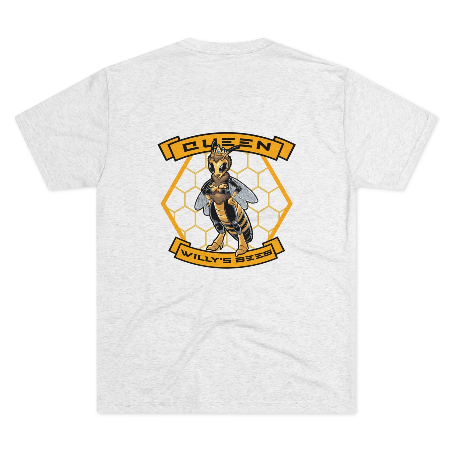 Unisex Tri-Blend Crew Tee Queen Bee