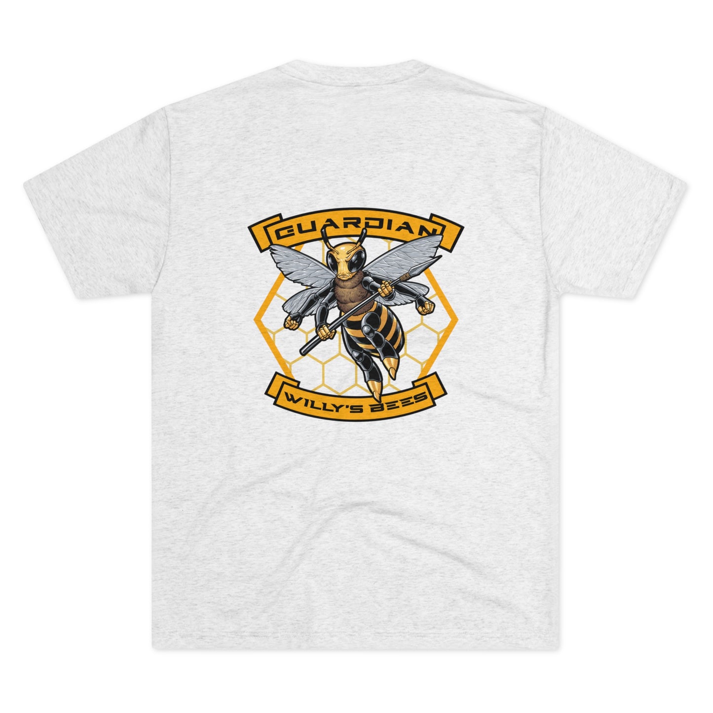 Unisex Tri-Blend Crew Tee Guardian Bee